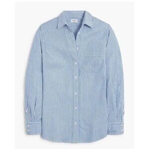 J.Crew | Button-up cotton poplin shirt in signature fit (Size M)